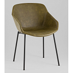 Стул Ashby экокожа зелёный варинант исполнения - 1 | Loft Concept в Москве