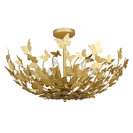 Потолочный светильник с абажуром оформленным в виде стаи бабочек Eternal Butterflies варинант исполнения - 2 | Loft Concept в Москве