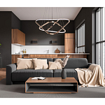 Люстра с подвесами в форме треугольников Niamh Barry варинант исполнения - 11 | Loft Concept в Москве