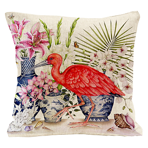 Декоративная подушка Scarlet Ibis Pillow