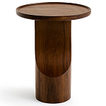 Приставной столик из массива дерева Walnut варинант исполнения - 3 | Loft Concept в Москве