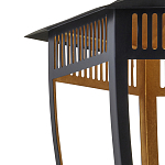 Подвесной светильник в форме фонаря чёрного цвета Black Lantern варинант исполнения - 1 | Loft Concept в Москве