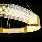 Люстра подвесная светодиодная Apolon Gold варинант исполнения - 4 | Loft Concept в Москве