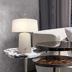 Настольная лампа на мраморном основании Dawn Light варинант исполнения - 2 | Loft Concept в Москве