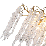 Люстра c подвесками из прозрачного хрусталя Диаметр 85 см FAIRYTREE Light варинант исполнения - 3 | Loft Concept в Москве