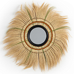 Зеркало с бахромой WICKER MIRROR 100 варинант исполнения - 1 | Loft Concept в Москве