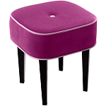 Квадратный мягкий пуф на черных ножках Winton Pouf Square варинант исполнения - 17 | Loft Concept в Москве