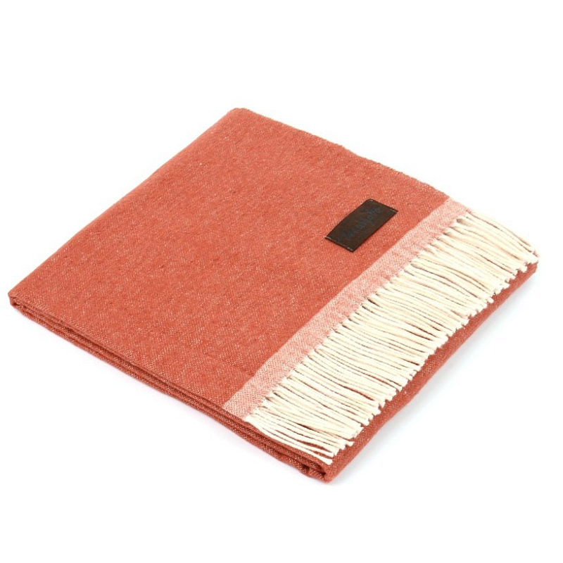 Плед SARA 2000 Marzotto Красный в Москве | Loft Concept 