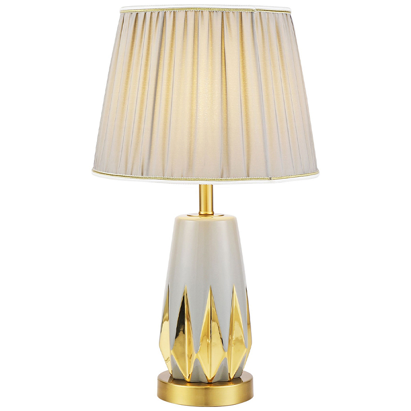     Femia Grey Gold Table Lamp     | Loft Concept 