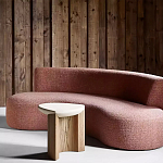 Дизайнерский журнальный стол полукруглой формы Pokun варинант исполнения - 4 | Loft Concept в Москве