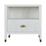 Прикроватная тумбочка с полкой Elsa Dreams White варинант исполнения - 6 | Loft Concept в Москве