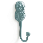 Настенный крючок в виде совы Owl Wall Hook Blue варинант исполнения - 3 | Loft Concept в Москве