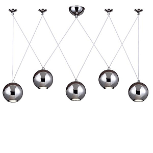 Подвесной светильник Multisphere Pendant Silver 5