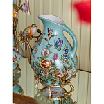 Кувшин с птичкой и  цветочным рисунком Blue Garden варинант исполнения - 5 | Loft Concept в Москве