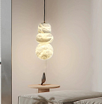 Подвесной светильник с фигурными плафонами Stone Triad варинант исполнения - 6 | Loft Concept в Москве