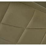 Стул велюровый хаки на золотистых металлических ножках Vendramin Chair варинант исполнения - 5 | Loft Concept в Москве