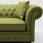 Мебельная ткань Шенилл светло-зеленый цвет 142 см T4-51 варинант исполнения - 9 | Loft Concept в Москве