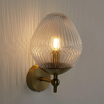 Бра с фактурным плафоном из стекла Gona варинант исполнения - 2 | Loft Concept в Москве