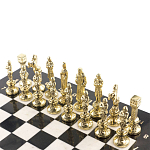 Шахматы Ренессанс с доской из натурального мрамора Decorative Thematic Chess варинант исполнения - 4 | Loft Concept в Москве