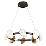 Люстра подвесная круглая с овальными плафонами Iona chandelier варинант исполнения - 3 | Loft Concept в Москве