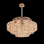 Люстра хрустальная в неоклассическом стиле на золотистом каркасе Majesty варинант исполнения - 6 | Loft Concept в Москве