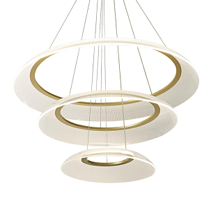 Люстра подвесная с 3-мя кольцевыми светодиодными лампами Catcher