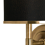 Бра с черным цилиндрическим абажуром Mid Century варинант исполнения - 1 | Loft Concept в Москве