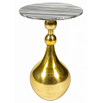 Кофейный столик с мраморной столешницей Sleeve Arabia варинант исполнения - 1 | Loft Concept в Москве