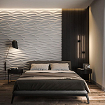 Гипсовая 3D Панель M-01 варинант исполнения - 3 | Loft Concept в Москве