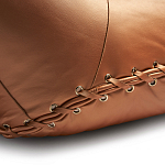 Дизайнерское кожаное кресло в форме руки Poltronova Joe Gold  Armchair варинант исполнения - 9 | Loft Concept в Москве