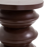 Фигурный приставной столик бордового цвета  AMORPHOUS варинант исполнения - 3 | Loft Concept в Москве