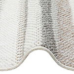 Ковер из полиэстера с узором Light Zebra варинант исполнения - 3 | Loft Concept в Москве