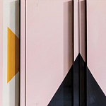 Дизайнерский комод с геометрическим рисунком Arredi варинант исполнения - 2 | Loft Concept в Москве