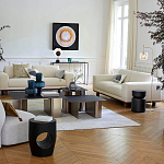 Приставной столик из массива манго AMORPHOUS варинант исполнения - 3 | Loft Concept в Москве