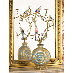 Бронзовый подсвечник Птичий рай Flora варинант исполнения - 5 | Loft Concept в Москве