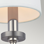 Бра для ванных комнат с белым тканевым цилиндрическим плафоном Feiss варинант исполнения - 2 | Loft Concept в Москве