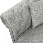 Мебельная ткань Шенилл серый цвет 138 см T4-34 варинант исполнения - 4 | Loft Concept в Москве