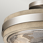 Потолочный светильник с прозрачным стеклянным плафоном с эффектом пузырьков Kichler варинант исполнения - 3 | Loft Concept в Москве