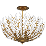 Потолочный светильник в форме цветка Hanging Flowers варинант исполнения - 2 | Loft Concept в Москве