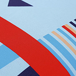 Подушка декоративная из хлопка по мотивам нанайских орнаментов Ural and Siberian Patterns варинант исполнения - 4 | Loft Concept в Москве