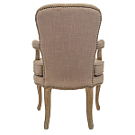 Кресло Aubrey Classical Armchair brown flax варинант исполнения - 2 | Loft Concept в Москве