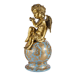 Фигурка Ангел с флейтой на шаре Seraphic варинант исполнения - 2 | Loft Concept в Москве