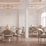 Бра с золотым основанием и прозрачным плафоном цилиндрической формы Golden Geometry  варинант исполнения - 3 | Loft Concept в Москве