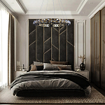 Люстра круглая подвесная с хрустальными элементами на золотом основании Диаметр 79 см Ring Horizontal варинант исполнения - 5 | Loft Concept в Москве