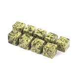 Камни для охлаждения виски из натурального камня змеевик Natural Stone Cube варинант исполнения - 4 | Loft Concept в Москве