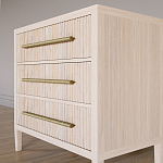 Комод Primo с 3 выдвижными ящиками Светлый дуб варинант исполнения - 2 | Loft Concept в Москве