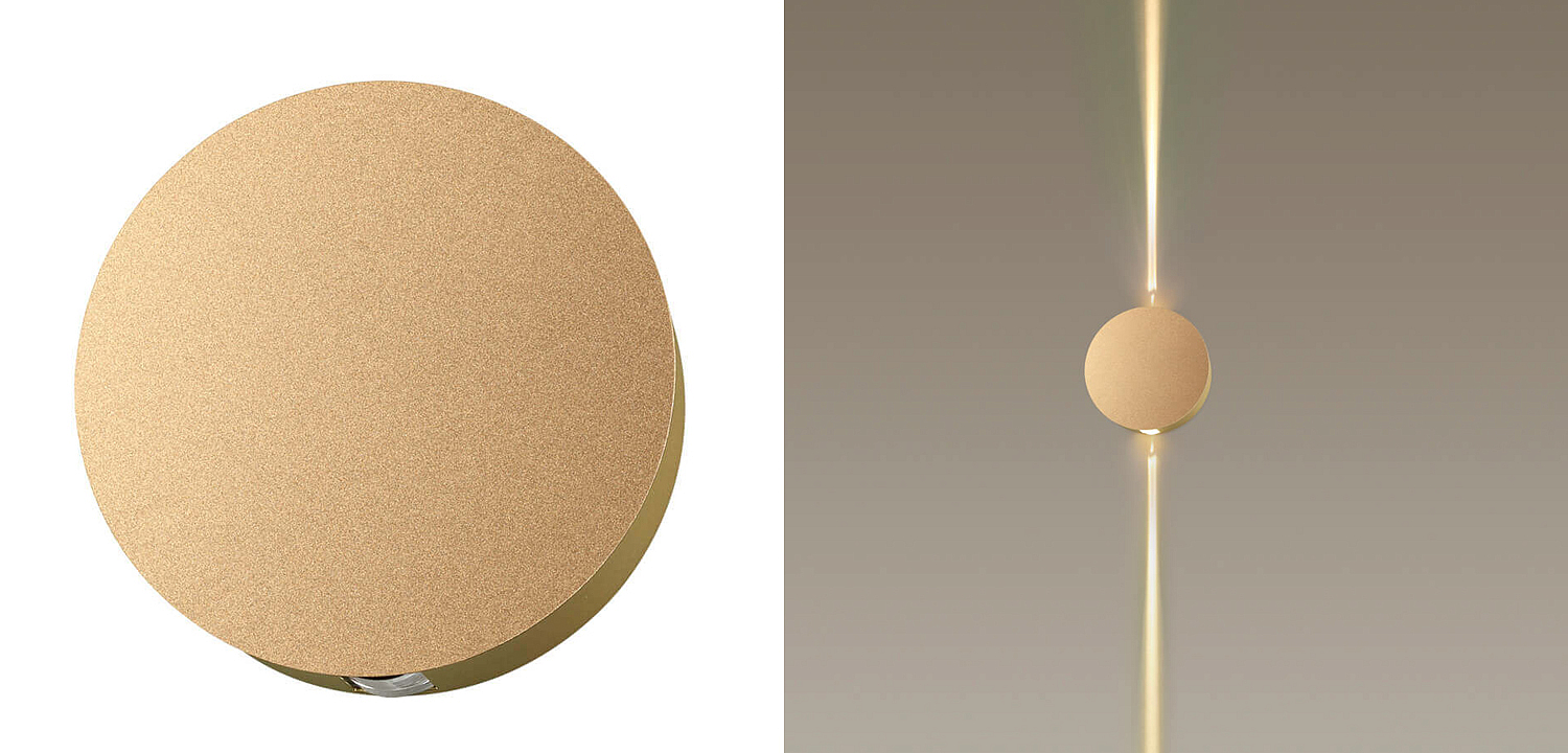 Спот Jedi Beam Sconce Circle gold Спот Jedi Beam Sconce Circle gold - Loft-Concept в Москве