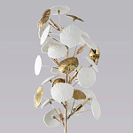 Торшер в виде белых и золотых цветов Bouquet of Light варинант исполнения - 2 | Loft Concept в Москве