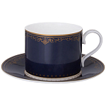 Чайный набор из фарфора синий на 6 персон 12 предметов 300 мл Porcelain Horse Set  варинант исполнения - 1 | Loft Concept в Москве