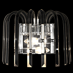 Бра цвета никель с изогнутыми хрустальными элементами Radiant Ribbons варинант исполнения - 1 | Loft Concept в Москве